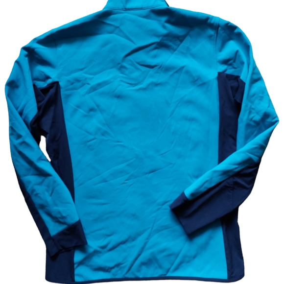 Patagonia Men's Adze Hybrid Soft Shell PolarTec Jacket Size M Blue Windblock - Picture 3 of 14